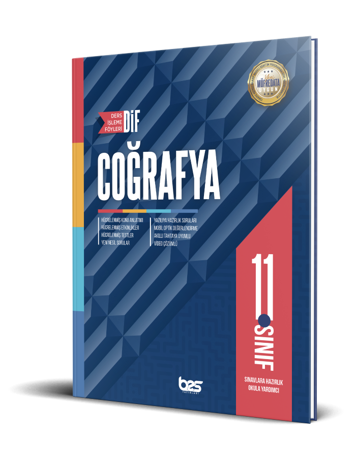 BES DİF 11.SINIF KONU ANLATIM COĞRAFYA - 2025-26